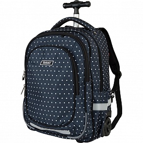 Рюкзак-тележка Dots, черный (Target, 21949)